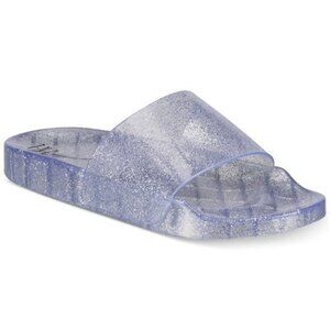 INC International Concepts INC Glitter Jelly Pool Slides, Sz. S